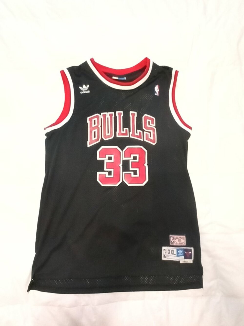 VTG Adidas Scottie Pippen Chicago Bulls Hardwood Classics Jersey XXL